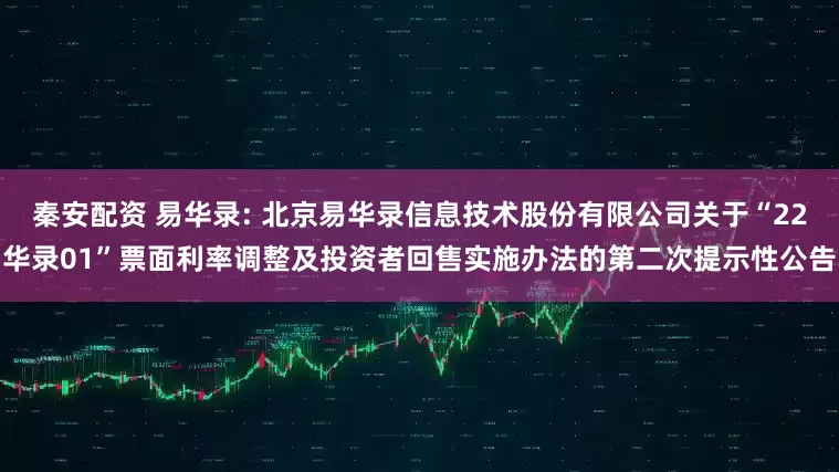 秦安配资 易华录: 北京易华录信息技术股份有限公司关于“22华录01”票面利率调整及投资者回售实施办法的第二次提示性公告