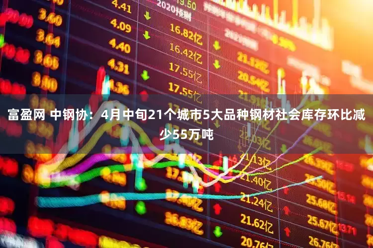 富盈网 中钢协：4月中旬21个城市5大品种钢材社会库存环比减少55万吨